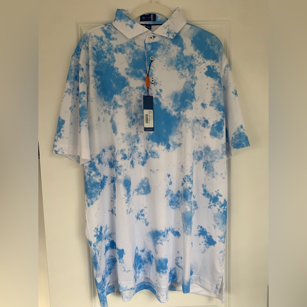 Stitch Men’s Golf Shirt (large)